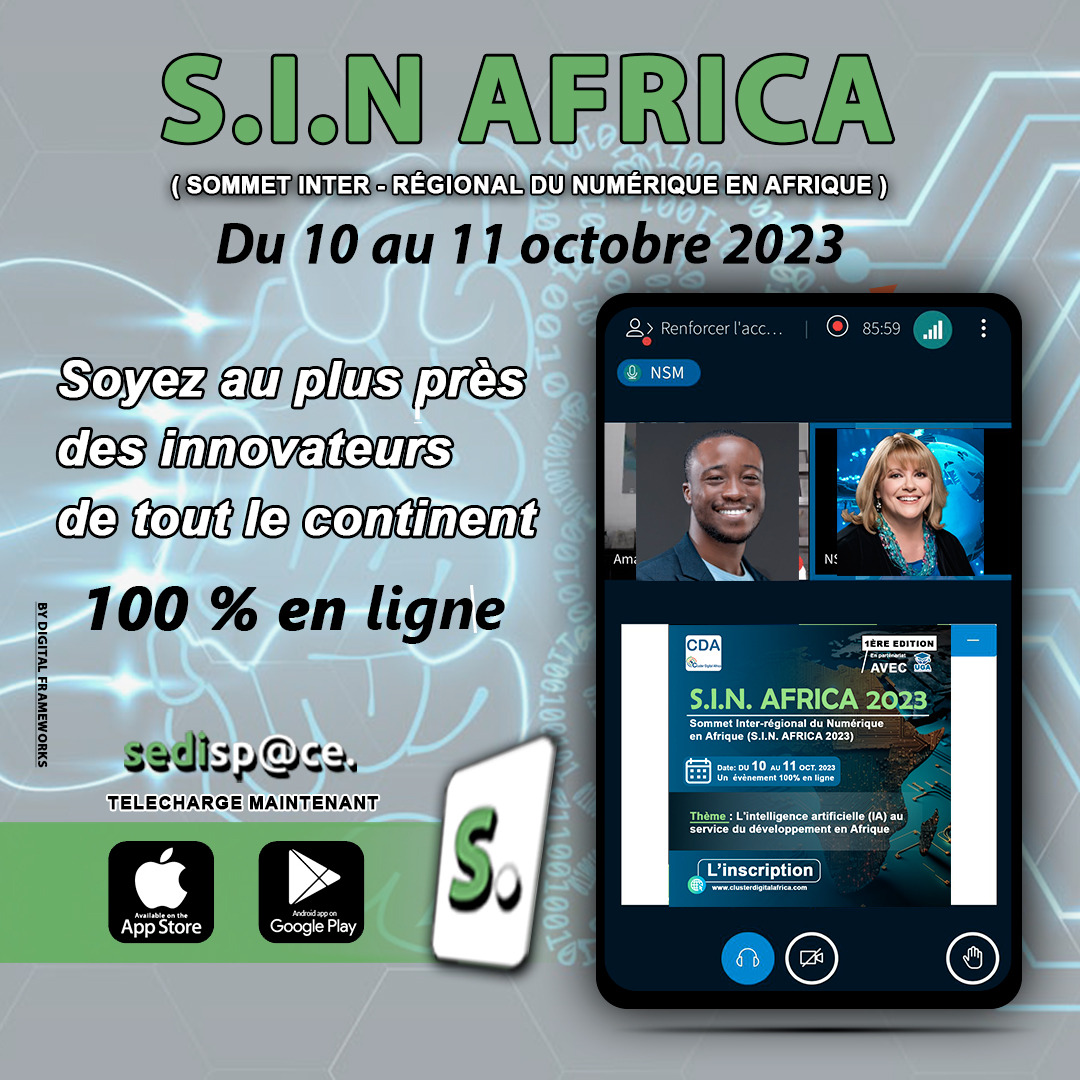 Cluster Digital Africa - SIN AFRICA 2023 : L'IA au Cœur de l'Avenir Africain